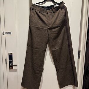Zara Women’s Dark Brown Dress Pants